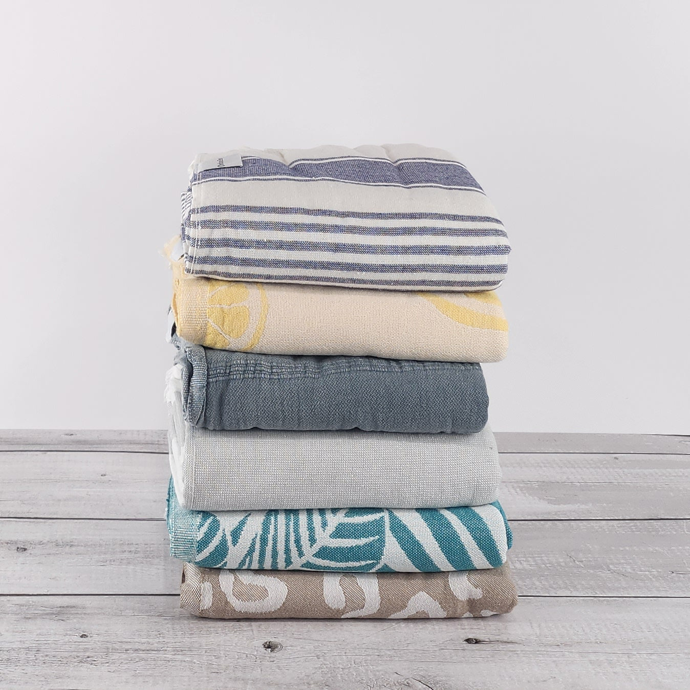 Best Turkish Towel Bundle Cotton Peshtemals for the Bath Beach InfuseZen