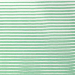 Gradient Striped Organic Turkish Towel with Soft Terry Cloth Back in Green