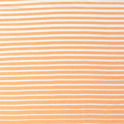 Gradient Striped Organic Turkish Towel with Soft Terry Cloth Back in Orange